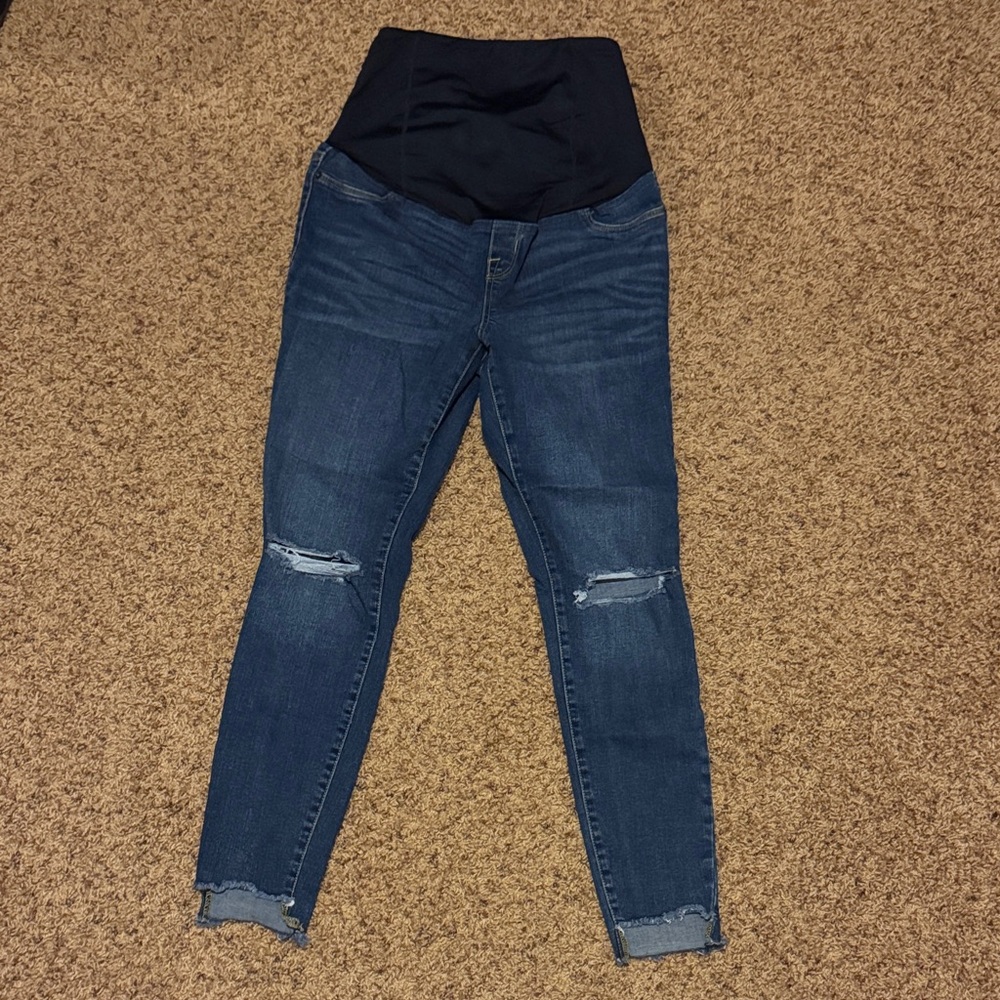 Isabel Maternity by Ingrid & Isabel Dark Blue Skinny Jeans